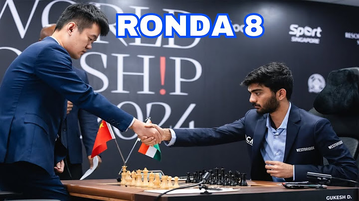8ª Partida CAMPEONATO DEL MUNDO de la FIDE ♟️​🌍​| Ding Liren vs Gukesh Dommaraju 🚀​🚀
