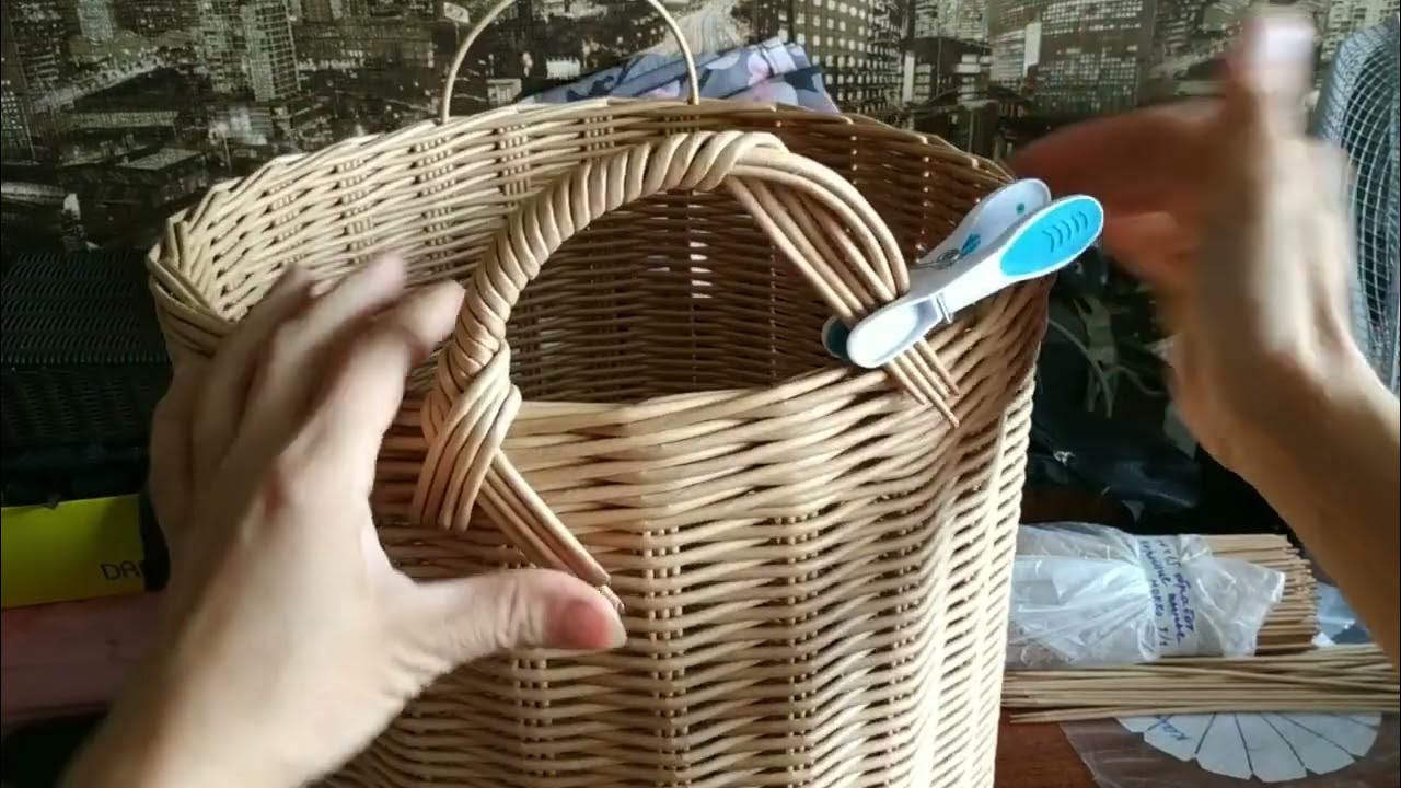 Ручки для корзины. - YouTube
