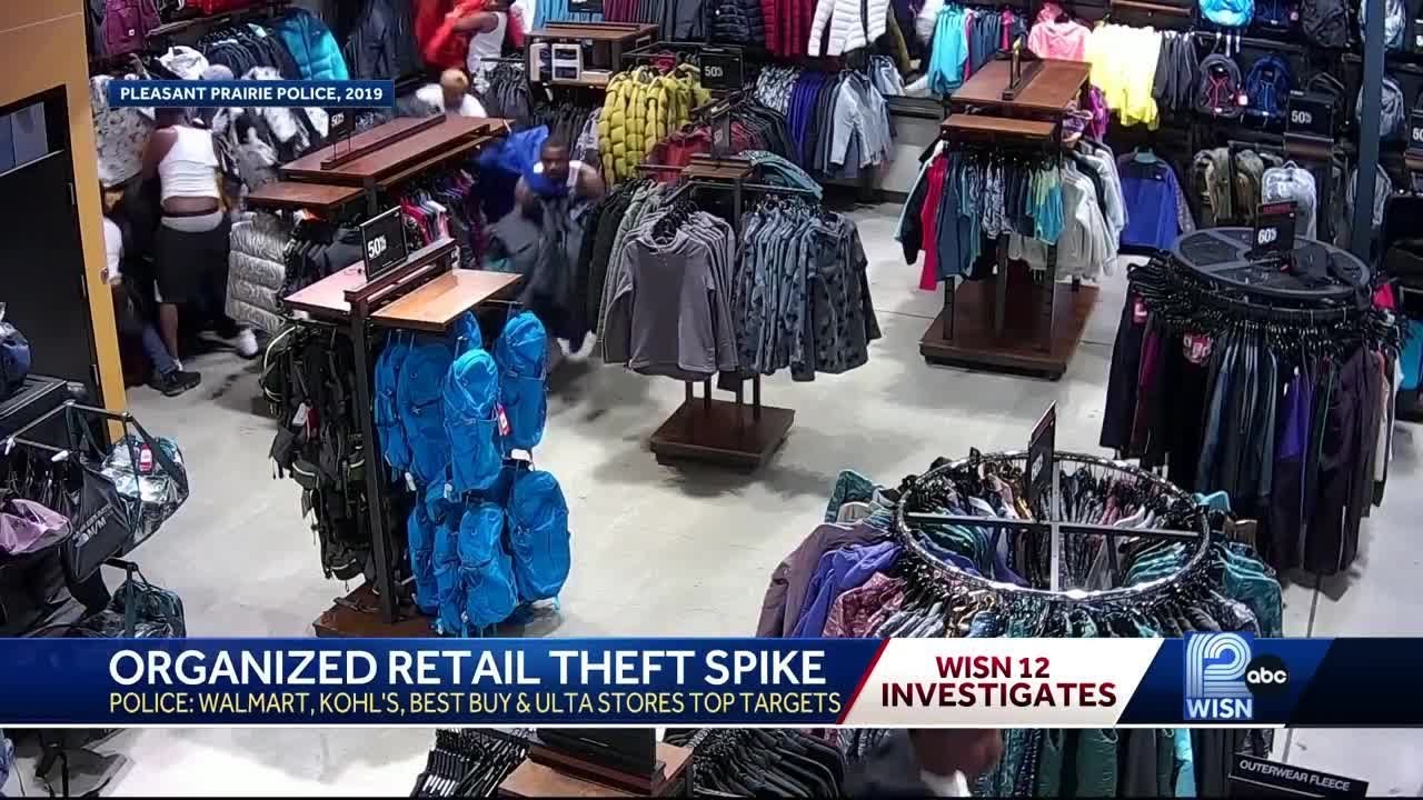 Organized retail theft spike - YouTube