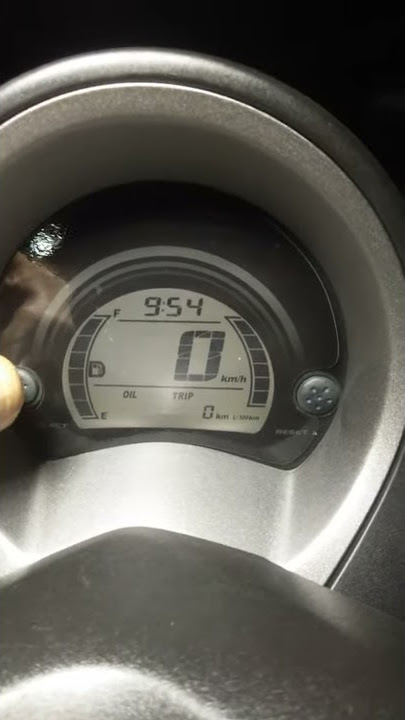 how to reset oil trip of yamaha nmax