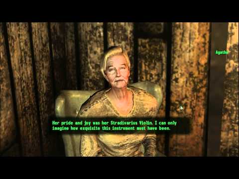 Fallout 3 Agatha's Song part 1 of 5 Meeting Agatha