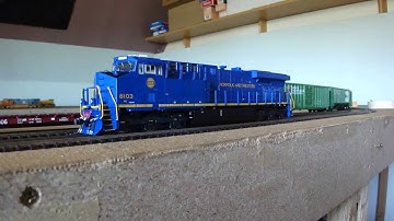 new Intermountain ES44AC NS Heritage with ESU LokSound & RMH Bass Reflex Speaker