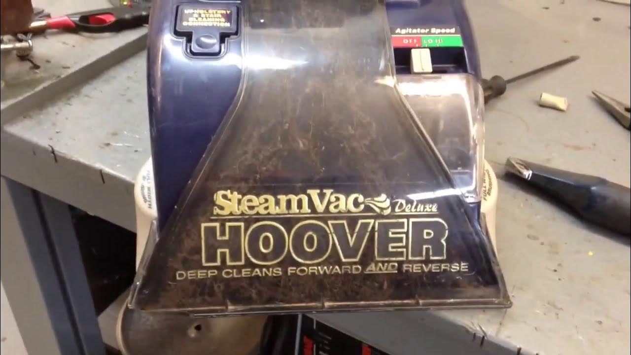 Hoover steamvac repair YouTube