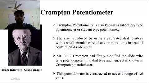 Crompton potentiometer
