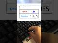 uploading &amp; downloading symbol short tricks | #windows #typing #keyboard #computer