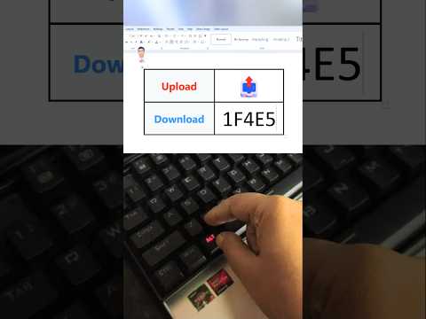 Uploading Downloading Symbol Short Tricks Windows Typing Keyboard Computer 