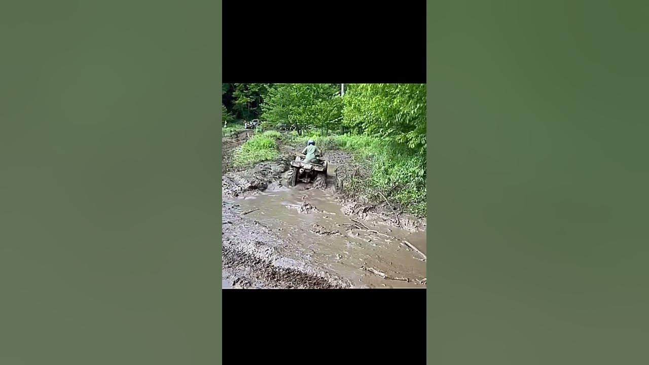 mud puddle #ForYou#MudPit #Shorts #4Wheeler #Outdoors - YouTube