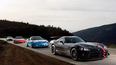 Chevy Corvette Z06 v Dodge Viper SRT10 ACR v Nissan GT-R v Porsche 911 GT2 - CAR and DRIVER