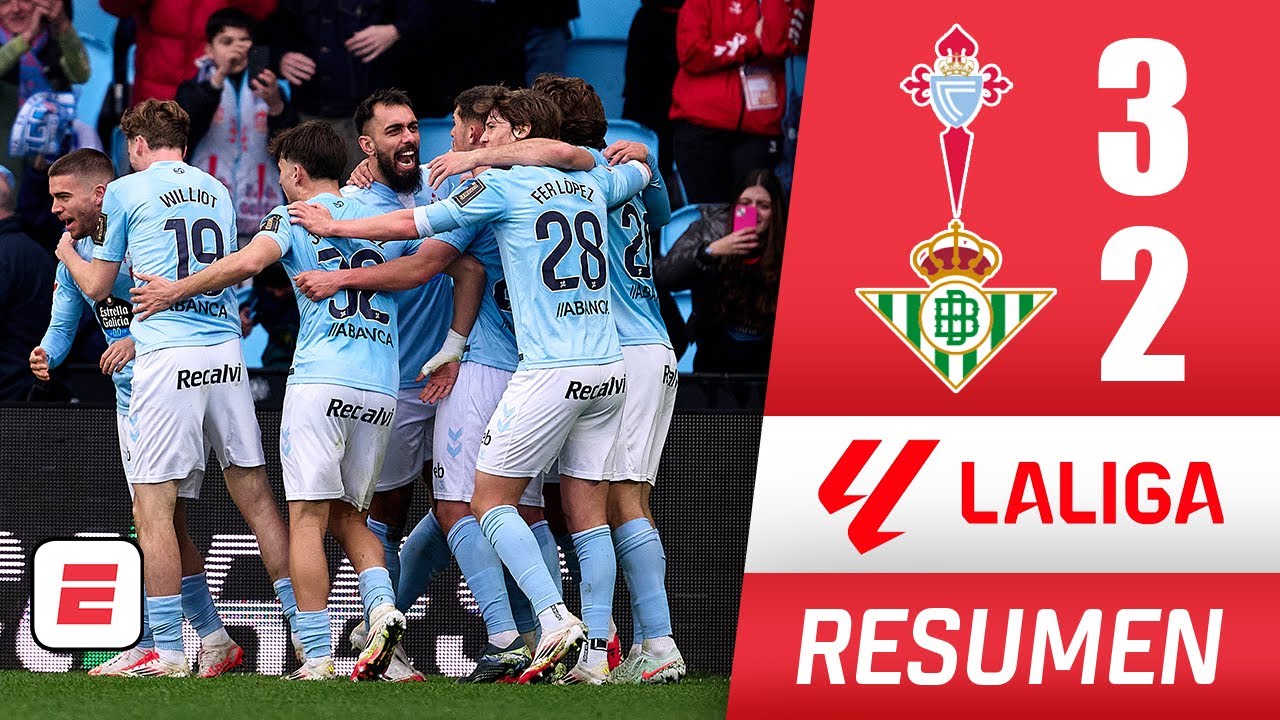 Monumental remontada de Celta Vigo le da la victoria por 3-2 ante Real ...