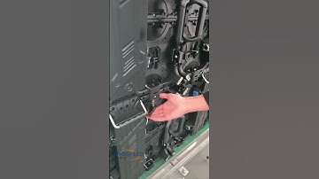Installation of Eagerled EA500C3 cabinet#leddisplay #shorts #eagerled #ledscreen #ledfactory