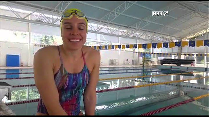 Atleta de natação fala de sua trajetória até os Jogos Rio 2016