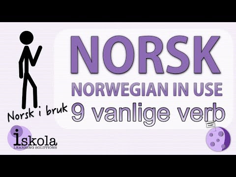 NORSK I BRUK - 9 vanlige verb