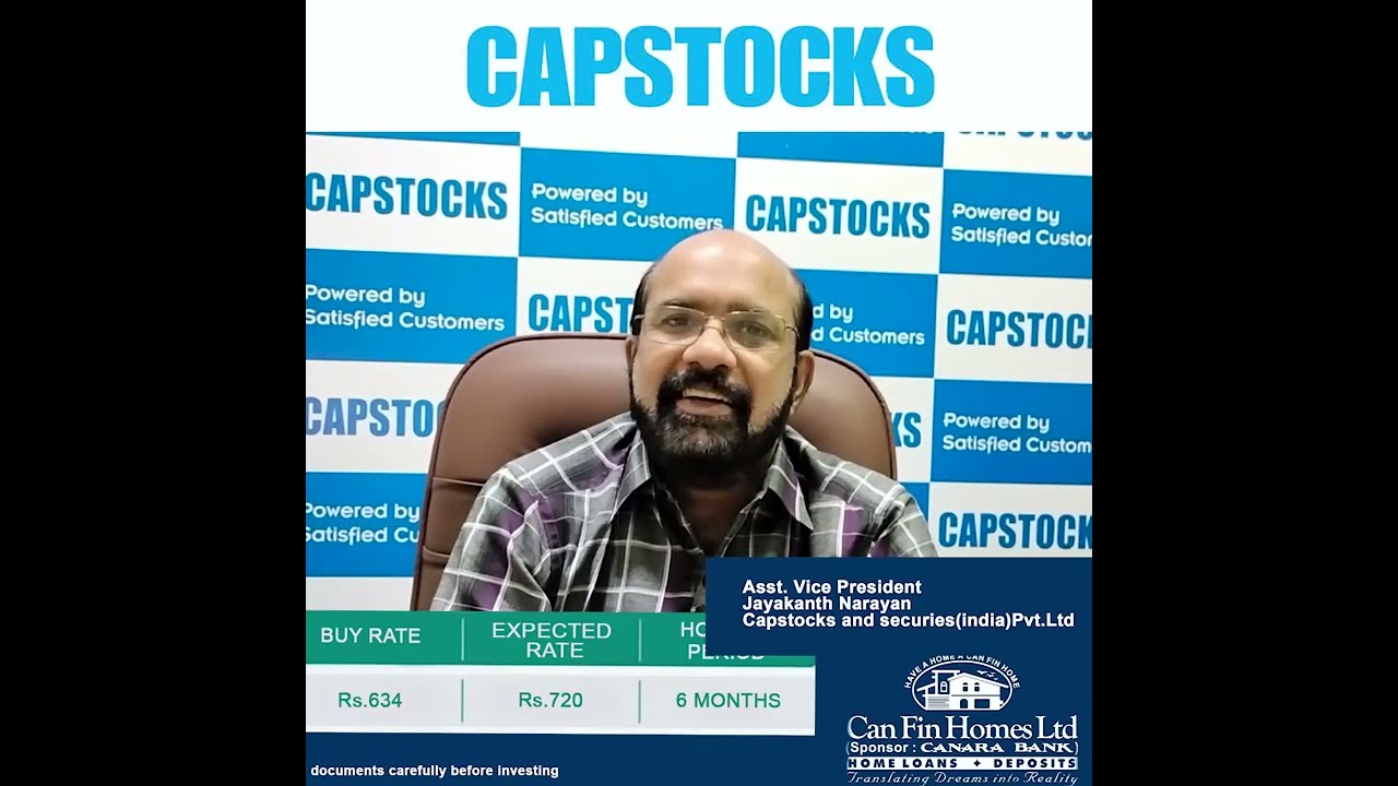 Can Fin Homes Ltd l Weekly Pick l Capstocks Research
