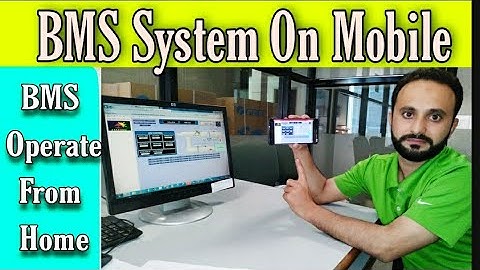 BMS SYSTEM Operate From Mobile Phone Related To#HVAC in Urdu/Hindi