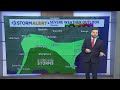 Clay Smith's midday weather