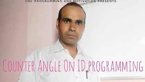 Counter Angle On ID programming. learn programming contact to 8168766839
