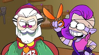 BRAWL STARS ANIMATION #91 - EMZ Hairdresser Vs. Wizard Byron