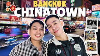 BANGKOK CHINATOWN STREET FOOD TRIP AND NIGHT MARKET TOUR! 🇹🇭 MRT Commute, Food Raid & Photo Booth!