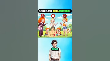 Who is the real Mother?  #riddlechallenge #riddleaddict #logicpuzzles #riddleoftheday