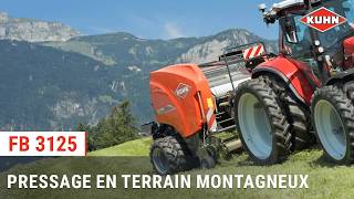 Performances Exceptionnelles De Pressage En Terrain Montagneux Fb 3125 Kuhn