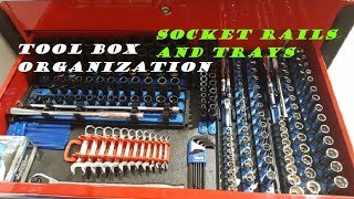 Tool Talk Ep. 13 Organizing your Tool Box Different Socket Rails