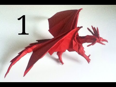 Origami Ancient Dragon Tutorial Satoshi Kamiya Part 1 Youtube