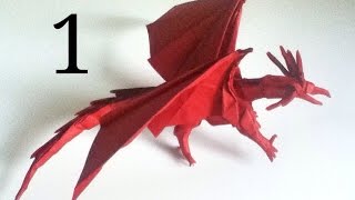 Origami Ancient Dragon Tutorial Satoshi Kamiya Part 1 Youtube