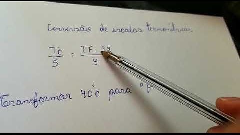 Converter graus Celsius para Fahrenheit