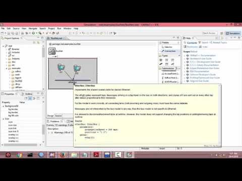 Network Modelling - Inet module and simple network