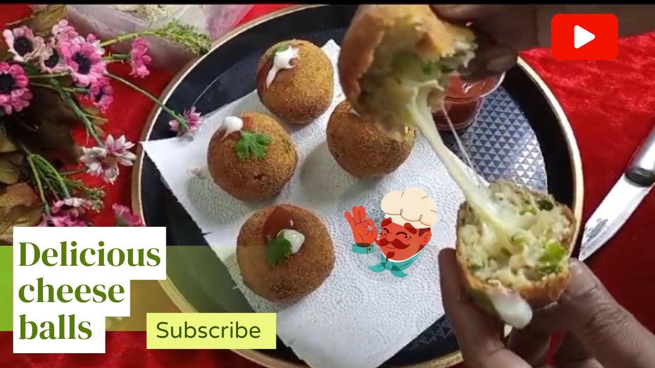 Cheese Balls Ki Tarkeeb Potato Cheese Balls ! Crispy and Cheesy