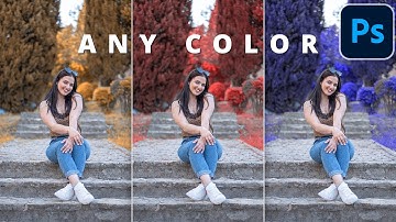 Change Leaf Color To ANY Color in Photoshop |Trick To Change Color |Photoshop Tutorial | Go Graphics