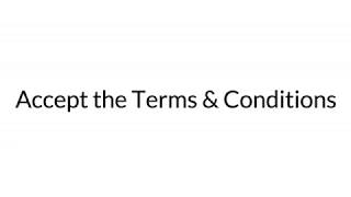 Accept terms and conditions option - Classic Hotspot by Tanaza