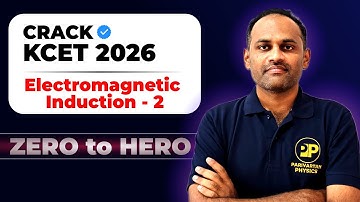 KCET Electromagnetic Induction | KCET Physics #kcet #kcet_electromagnetic_induction #kcet_physics
