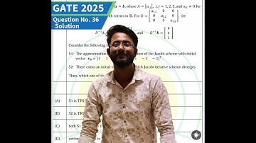 Gate 2025, solution of question no 36. Linear algebra solution of Gate 2025, Question no 36.