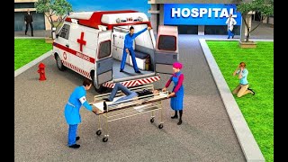 City Ambulance Rescue Driver - 911 Emergency Rescue Simulator screenshot 3