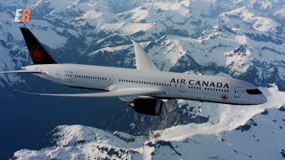 Flight of a Lifetime  Air Canada 787 Dreamliner Air to Air Filming