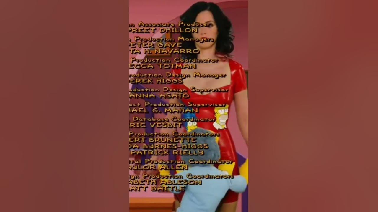Moe does what to katy perry the simpsons youtube