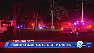 A Syracuse Police Officer and Onondaga County Sheriff's Office deputy shot and killed in Salina on S