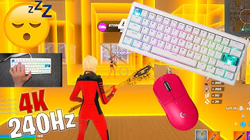 Cidoo QK61 V2 ASMR 😴 Box Fight Gameplay 📦 Satisfying Keyboard Fortnite 4K 240 FPS 🏆