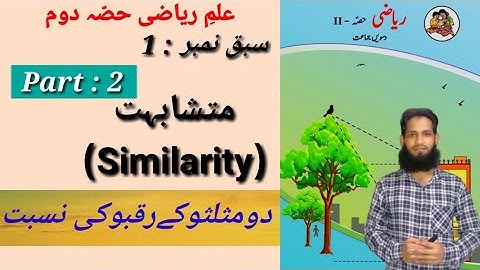 Ration of areas of two triangles 10th Class maths Urdu medium//    دو مثلثوں کےرقبو ں کی نسبت