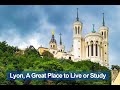 Pros and cons of Lyon for Studying or Living.  Lyon from drone view, student life...