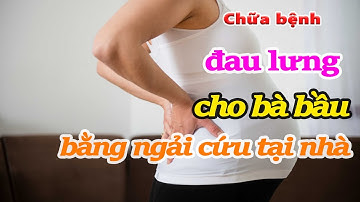 Chữa bệnh đau lưng cho bà bầu bằng ngải cứu tại nhà