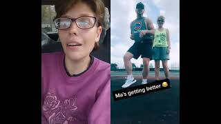 A dueted video from my tiktok with Chris Ski