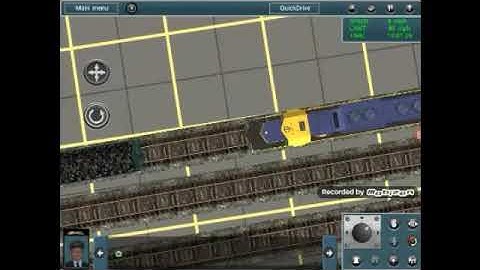 Trainz gameplay w/radio chatter sfx