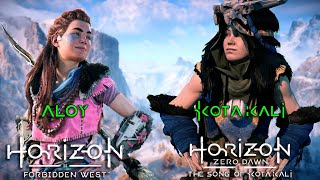 Opening Cinematic COMPARISON Video - Horizon Forbidden West & Horizon Zero Dawn The Song of Kotakali Opening Cinematic COMPARISON Video - Horizon Forbidden West & Horizon Zero Dawn The Song of Kotakali