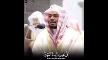 ( كل نفس ذائقة الموت ) تلاوة خاشعة للشيخ ياسر الدوسري😭💔