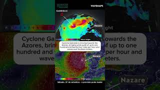 🌪️ Ciclone Gabrielle se aproxima dos Açores! #gigantesdenazaré