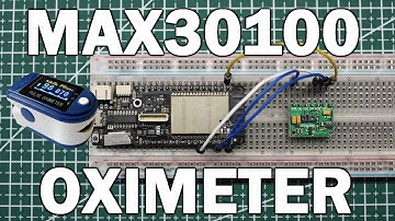 MAX30100 ESP32 DIY OXIMETER