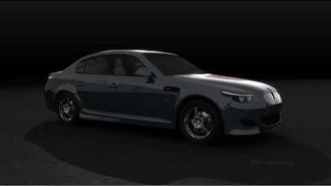 BMW M5  (madcar simulation) 3ds max car rig