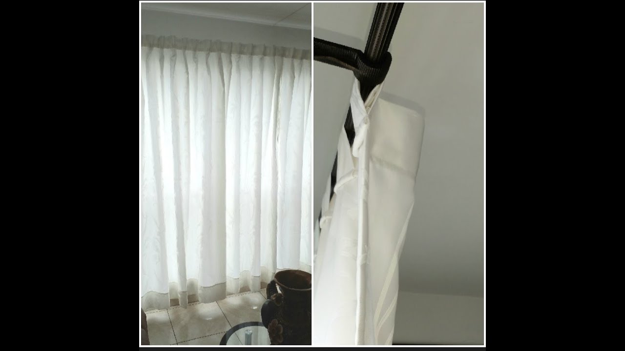 Como hacer cortinas para barra